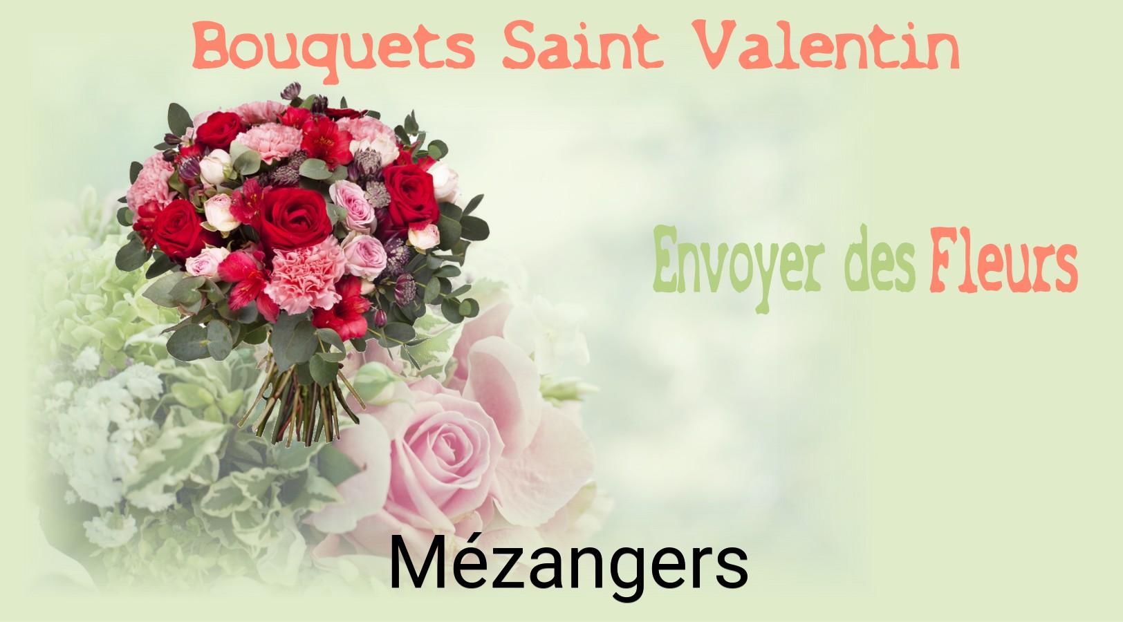 Roses de Saint-Valentin livrées à Mézangers